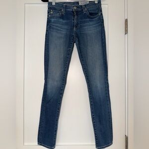 AG Blue Women's Legging Ankle Jeans